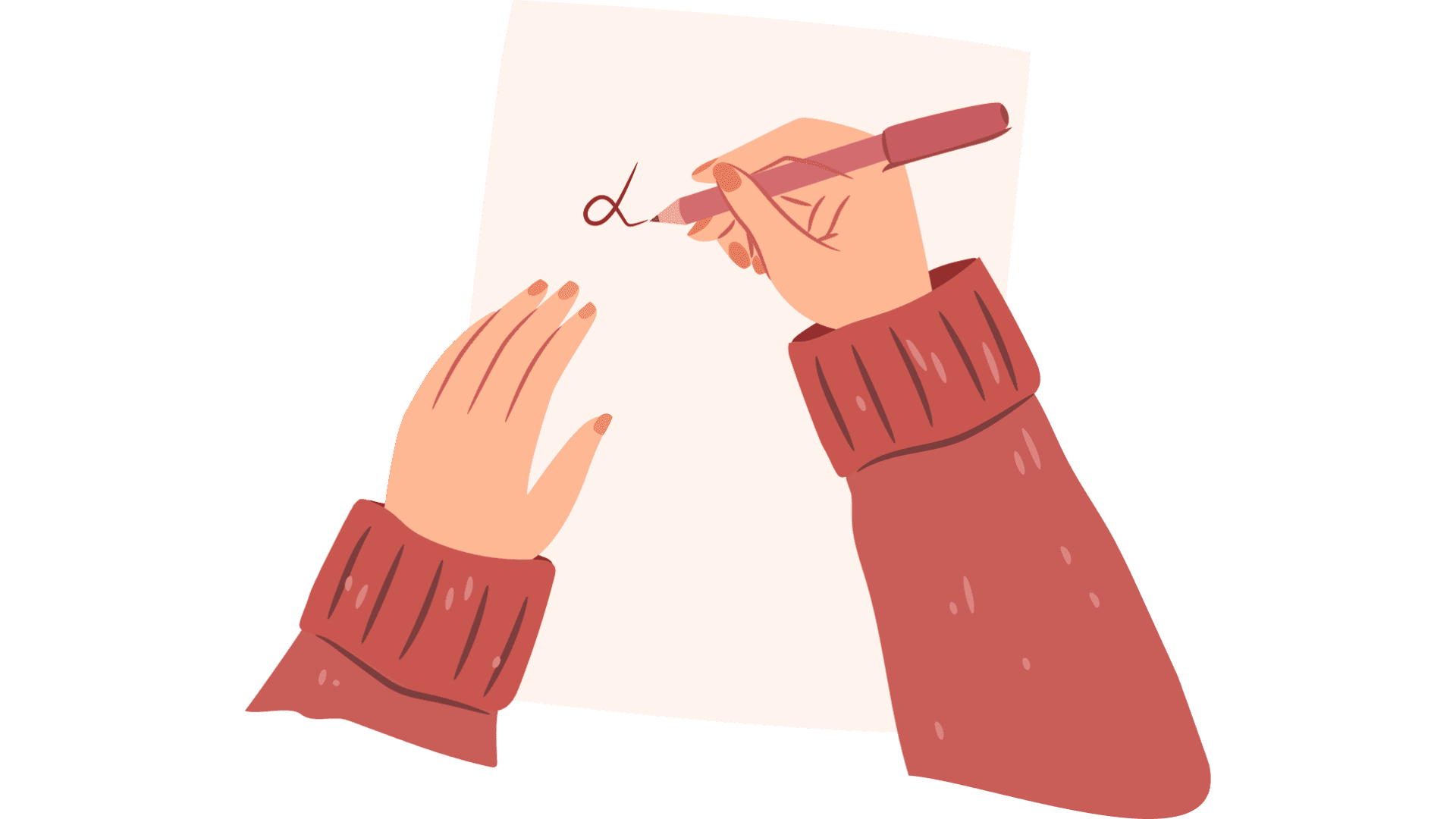 Natural Writing illustration